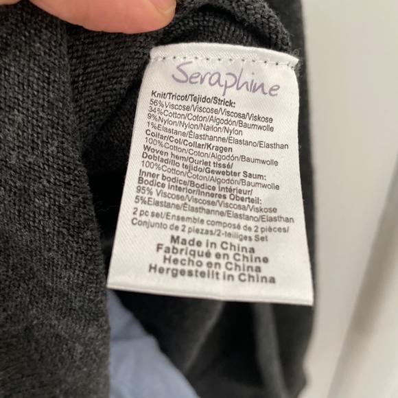 Seraphine maternity and nursing sweater - Picture 4 of 4
